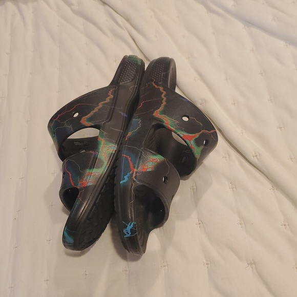 Crocs Classic Sandals Out of This World Lightning Unisex Men’s Sz 10 Women Sz 12
